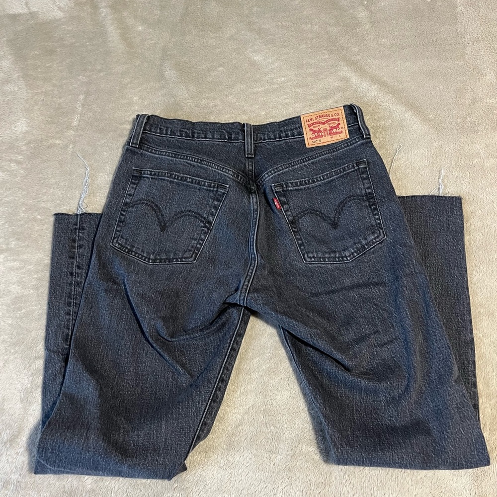 Faded Black Levi’s